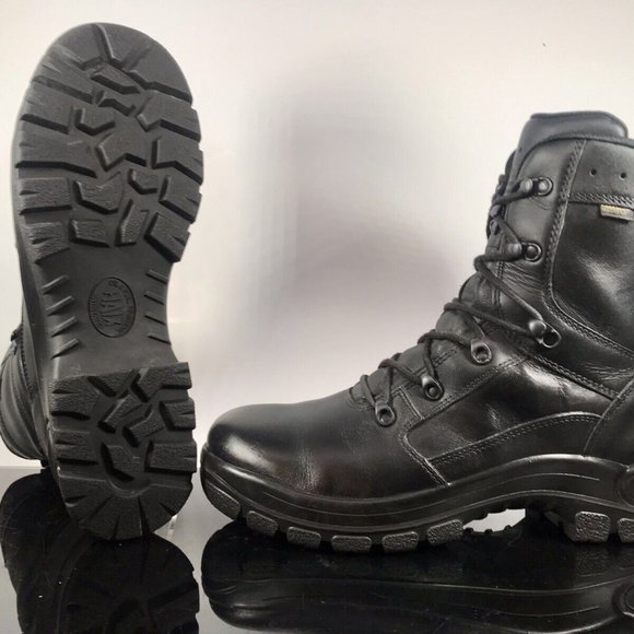 Haix AirPower P7 9” Tactical GoreTex Black Leather Boots + Brand New Insoles - Picture 14 of 15